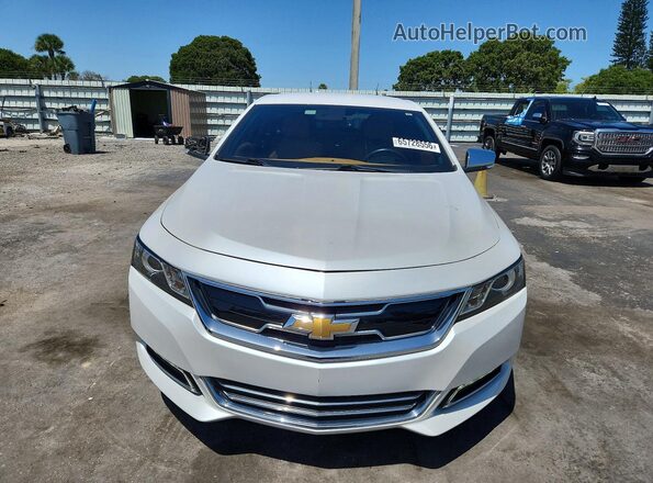 2G1145S37G9207149 2016 CHEVROLET IMPALA Белый Вид спереди