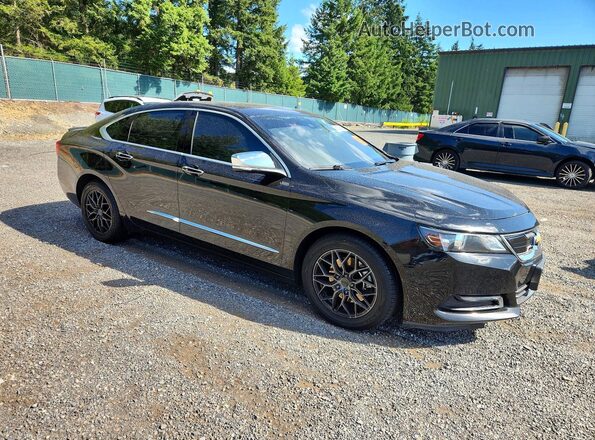 2G1145S37H9101981 2017 CHEVROLET IMPALA Black Передня права чверть