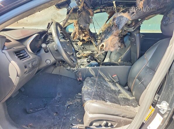 2G1145S37H9101981 2017 CHEVROLET IMPALA Black Вид салону спереду