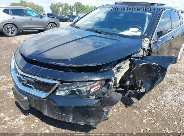 2G1145S37H9196638 2017 CHEVROLET IMPALA Black Front view