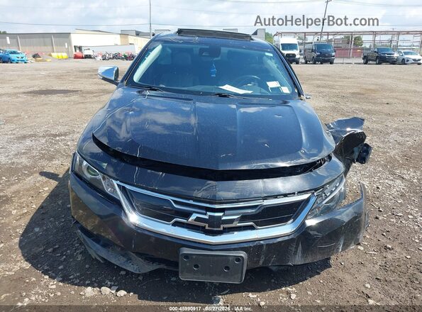 2G1145S37H9196638 2017 CHEVROLET IMPALA Black Dashboard view