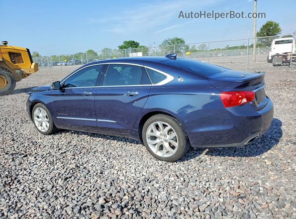2G1145S3XG9122421 2016 CHEVROLET IMPALA Синий Задняя левая четверть