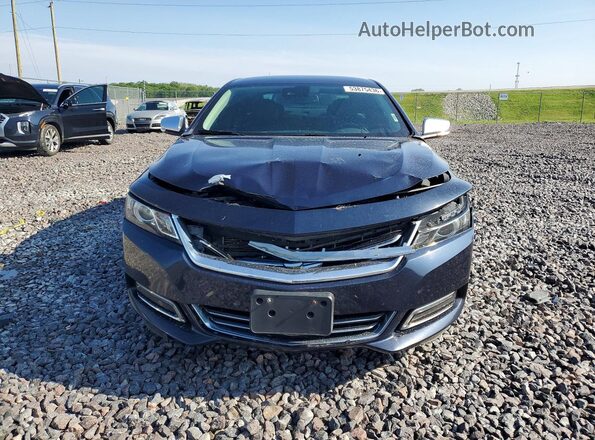 2G1145S3XG9122421 2016 CHEVROLET IMPALA Синий Вид спереди