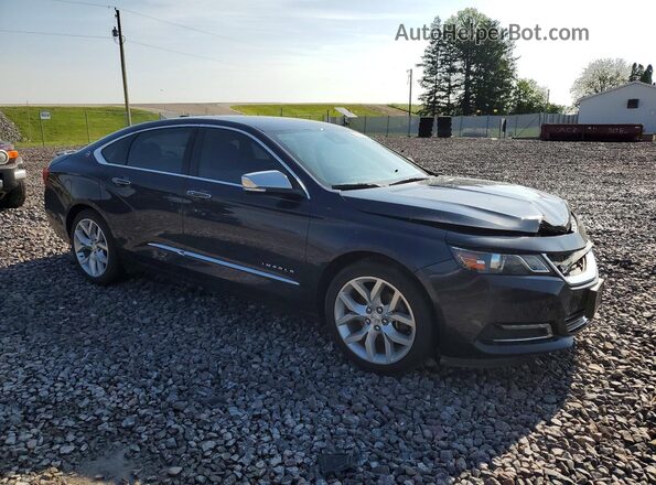 2G1145S3XG9122421 2016 CHEVROLET IMPALA Синий Передняя правая четверть
