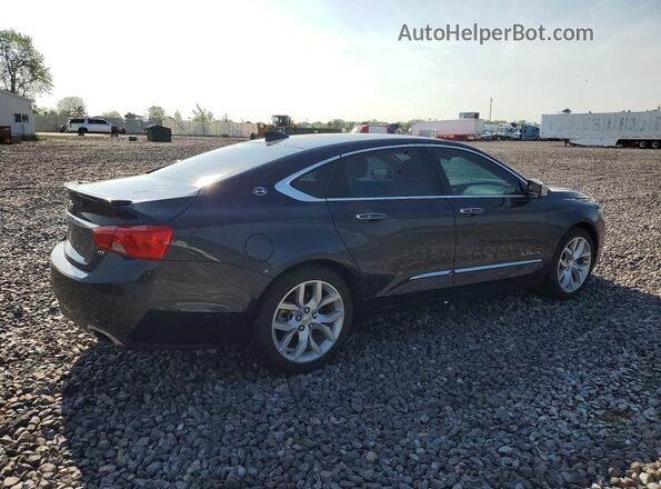 2G1145S3XG9122421 2016 CHEVROLET IMPALA Синий Задняя правая четверть
