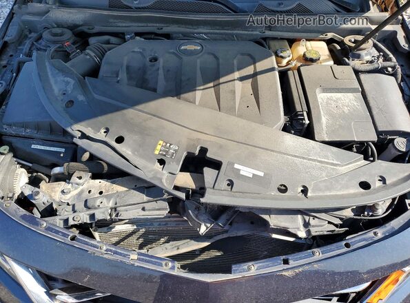 2G1145S3XG9122421 2016 CHEVROLET IMPALA Синий Вид задней части салона