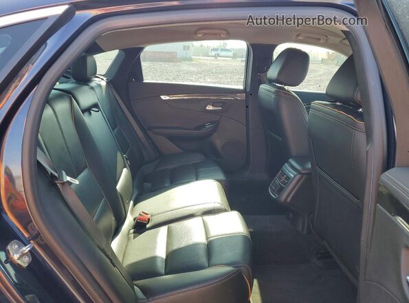 2G1145S3XG9122421 2016 CHEVROLET IMPALA Синий Вид задних сидений