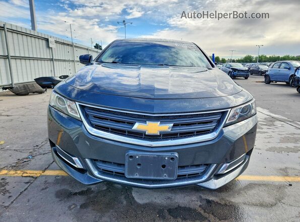 2G11X5S30J9164594 2018 CHEVROLET IMPALA Charcoal Front view