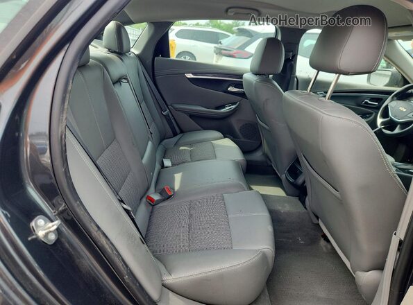 2G11X5S31J9152289 2018 CHEVROLET IMPALA Gray Vista de los asientos traseros