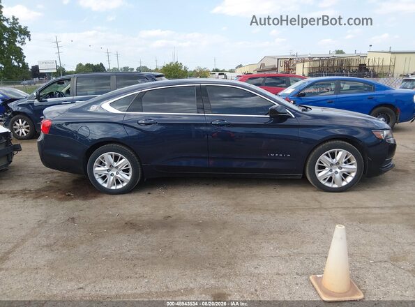 2G11X5S37K9140892 2019 CHEVROLET IMPALA Синий Вид задней части салона