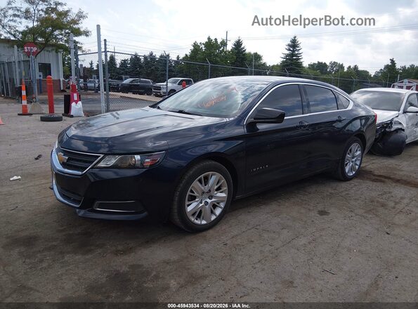 2G11X5S37K9140892 2019 CHEVROLET IMPALA Синий Панорамный вид салона 360°
