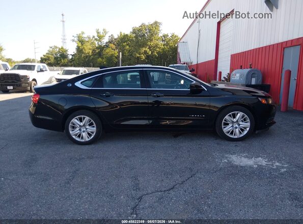 2G11X5S38K9145941 2019 CHEVROLET IMPALA Черный Вид задней части салона