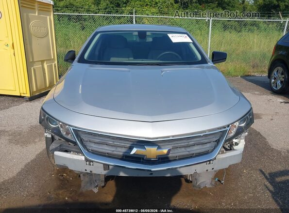 2G11X5SA0G9160486 2016 CHEVROLET IMPALA Silver Widok wnętrza z tyłu