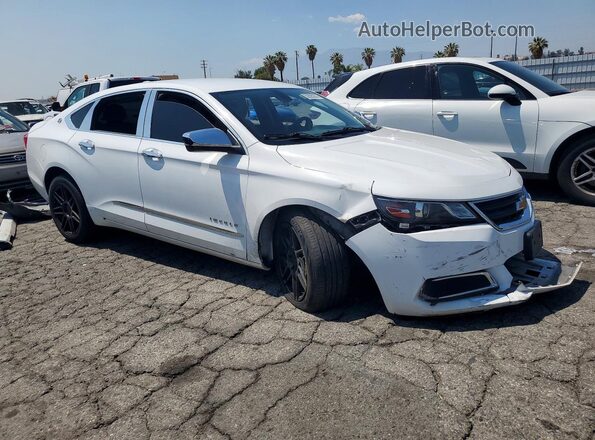 2G11X5SA0K9140876 2019 CHEVROLET IMPALA White წინა მარჯვენა