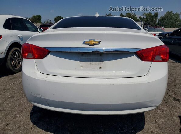 2G11X5SA0K9140876 2019 CHEVROLET IMPALA White უკანა ხედი
