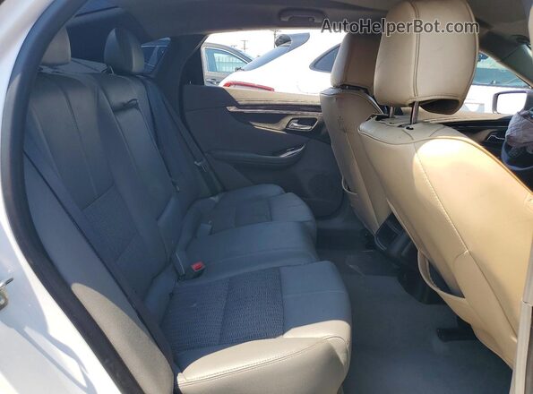 2G11X5SA0K9140876 2019 CHEVROLET IMPALA White უკანა სავარძლების ხედი