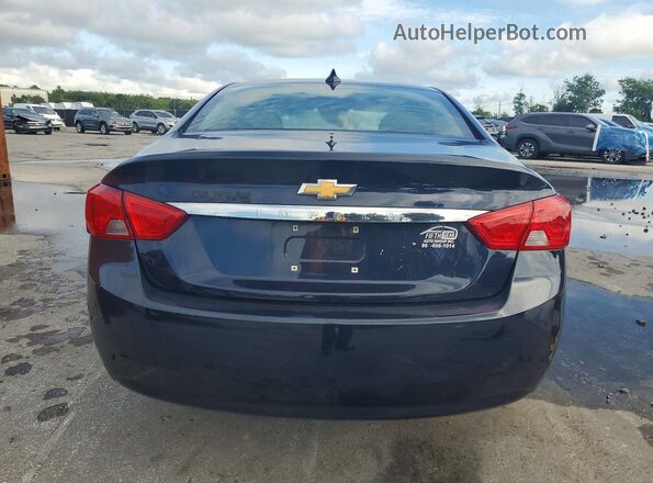 2G11X5SA1K9126484 2019 CHEVROLET IMPALA Blue Vista trasera