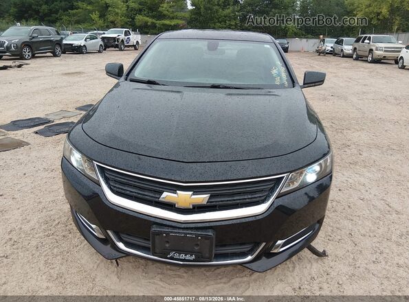 2G11X5SA7G9105548 2016 CHEVROLET IMPALA Black Widok zestawu wskaźników