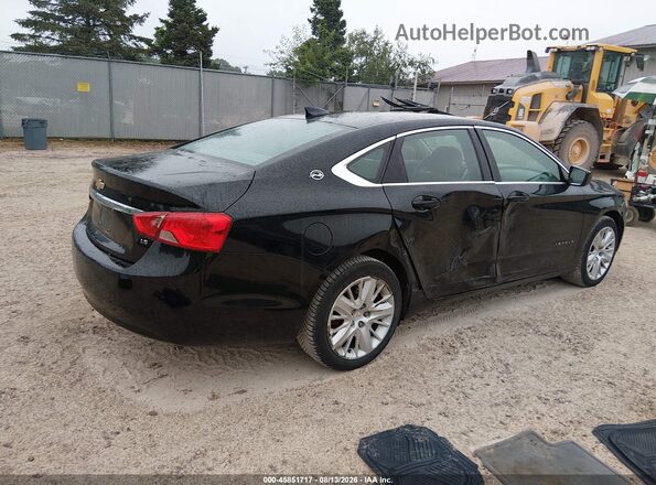 2G11X5SA7G9105548 2016 CHEVROLET IMPALA Black Tył prawy