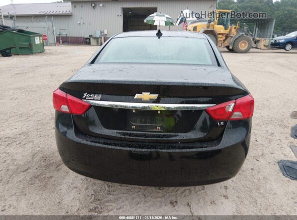 2G11X5SA7G9105548 2016 CHEVROLET IMPALA Black 