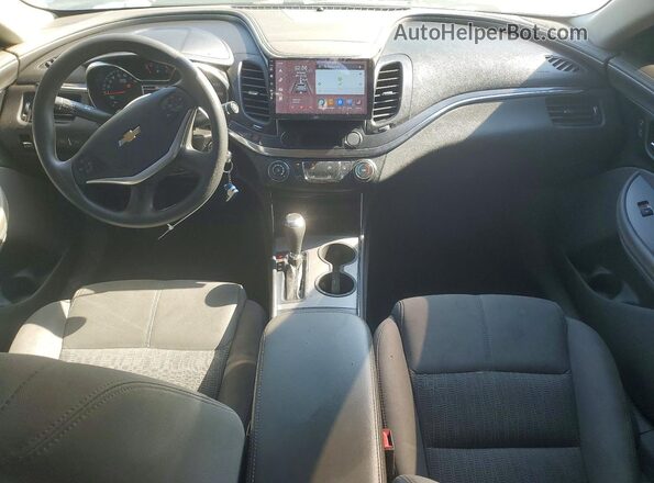 2G11X5SA7G9170934 2016 CHEVROLET IMPALA Silver Вид панелі приладів