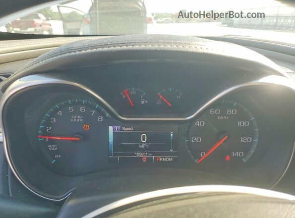 2G11X5SA7G9170934 2016 CHEVROLET IMPALA Silver Вид щитка приладів