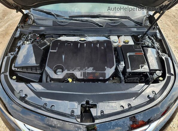 2G11Z5S30K9101135 2019 CHEVROLET IMPALA Черный Вид задней части салона