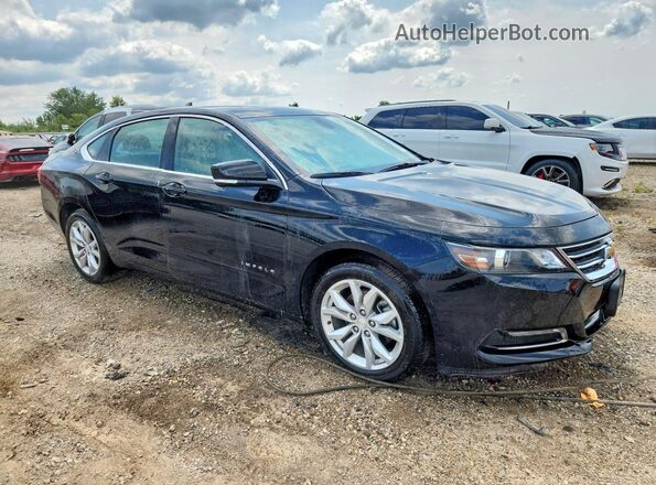 2G11Z5S30K9101135 2019 CHEVROLET IMPALA Черный Передняя правая четверть