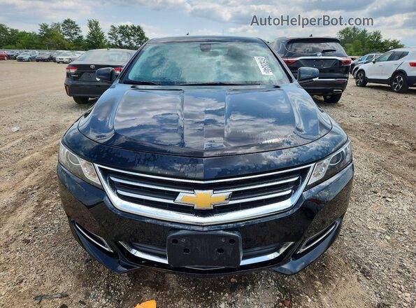 2G11Z5S30K9101135 2019 CHEVROLET IMPALA Черный Вид спереди