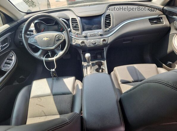 2G11Z5S30K9101135 2019 CHEVROLET IMPALA Черный Вид панели приборов