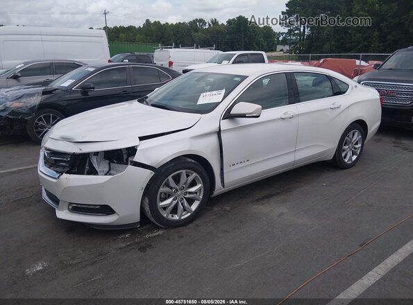 2G11Z5S30K9144356 2019 CHEVROLET IMPALA White წინა მარცხენა ხედი სამი მეოთხედიდან