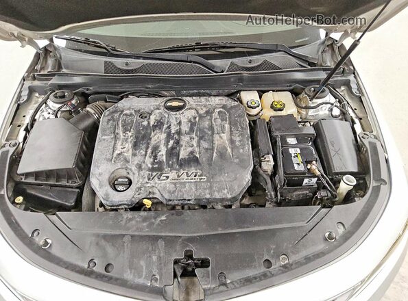 2G11Z5S31L9100030 2020 CHEVROLET IMPALA Silver Widok wnętrza z tyłu