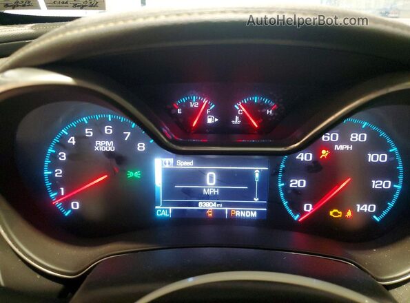 2G11Z5S32K9129342 2019 CHEVROLET IMPALA Blue Vista del cuadro de instrumentos
