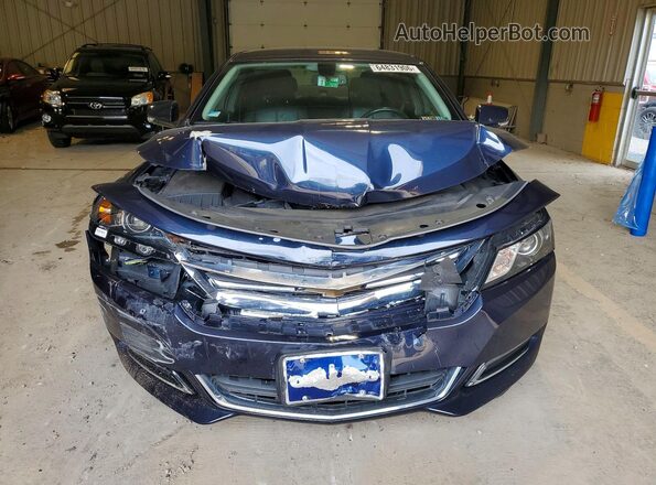 2G11Z5S32K9129342 2019 CHEVROLET IMPALA Blue Vista frontal