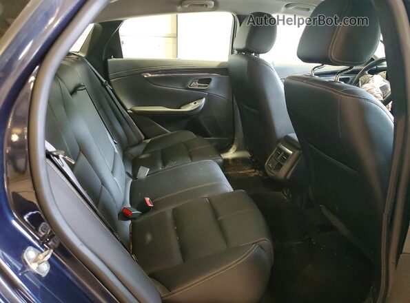 2G11Z5S32K9129342 2019 CHEVROLET IMPALA Blue Vista de los asientos traseros