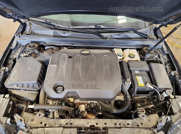 2G11Z5S32K9135481 2019 CHEVROLET IMPALA Черный Вид задней части салона
