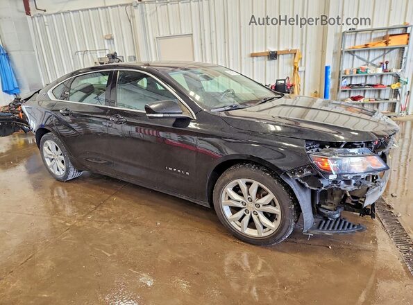 2G11Z5S32K9135481 2019 CHEVROLET IMPALA Черный Передняя правая четверть