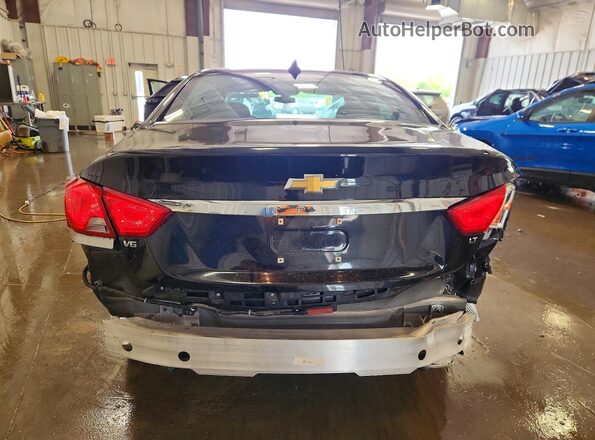 2G11Z5S32K9135481 2019 CHEVROLET IMPALA Черный Вид сзади