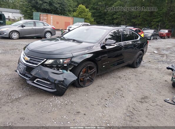 2G11Z5S33K9103588 2019 CHEVROLET IMPALA Black Vista tres cuartos delantera izquierda