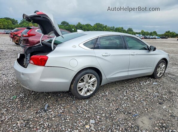 2G11Z5S34H9102023 2017 CHEVROLET IMPALA Silver Trasero derecho