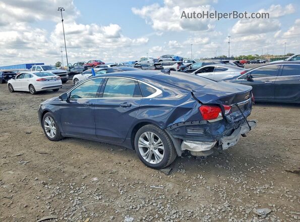 2G11Z5S34K9120044 2019 CHEVROLET IMPALA Синий Задняя левая четверть
