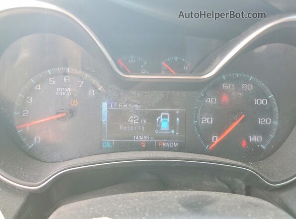 2G11Z5S34K9120044 2019 CHEVROLET IMPALA Синий Вид щитка приборов