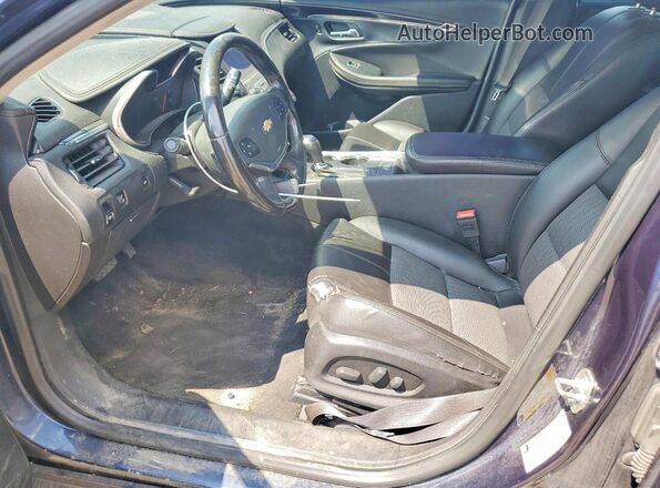 2G11Z5S34K9120044 2019 CHEVROLET IMPALA Синий Вид салона спереди