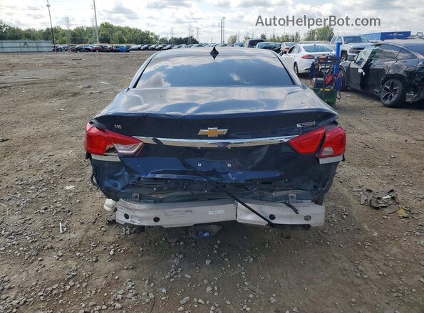 2G11Z5S34K9120044 2019 CHEVROLET IMPALA Синий Вид сзади