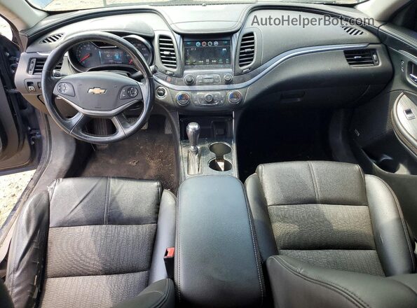 2G11Z5S34K9120044 2019 CHEVROLET IMPALA Синий Вид панели приборов