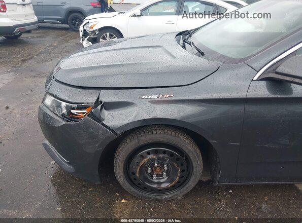 2G11Z5S35K9105794 2019 CHEVROLET IMPALA Gray Вид спереду
