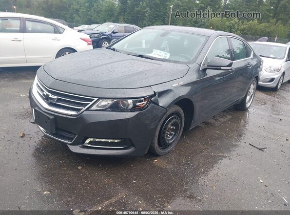 2G11Z5S35K9105794 2019 CHEVROLET IMPALA Gray Передня ліва чверть