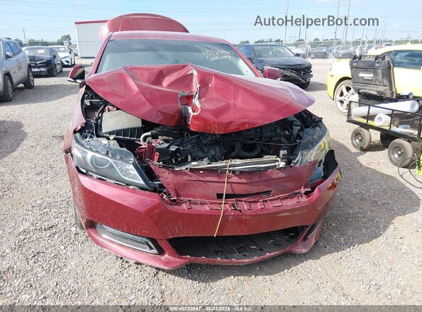 2G11Z5S37L9105927 2020 CHEVROLET IMPALA Red Widok wnętrza z tyłu