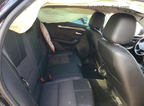 2G11Z5S38K9113629 2019 CHEVROLET IMPALA Синий Вид задних сидений