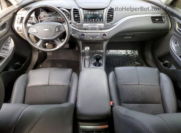 2G11Z5S38K9113629 2019 CHEVROLET IMPALA Синий Вид панели приборов